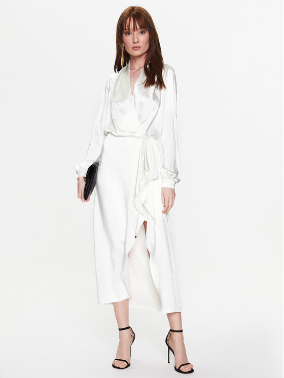 PINKO Pinko Коктейлна рокля 100295 Z345 Бял Regular Fit