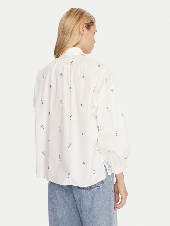 Weekend Max Mara Weekend Max Mara Camicia Gilly 2515111132 Bianco Relaxed Fit