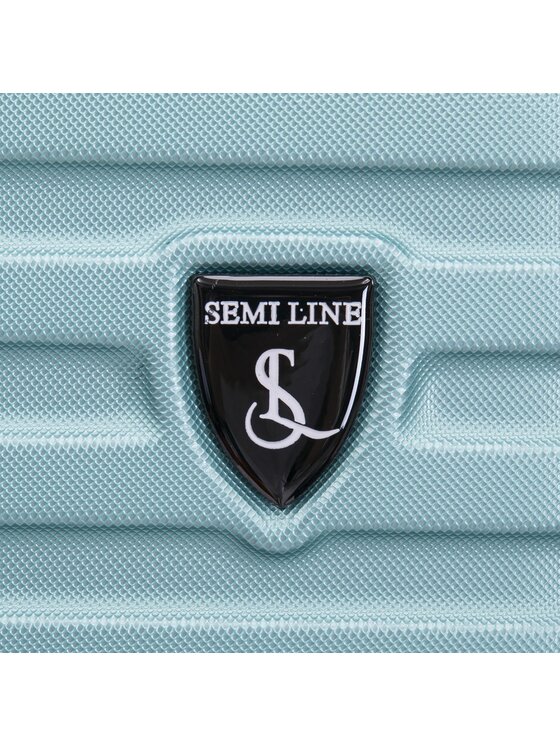 Semi Line Semi Line Среден куфар T5862-1 Зелен