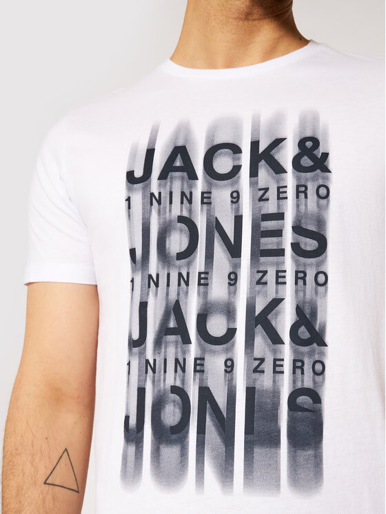 T-shirt Bane 12195041 Bianco Slim Fit