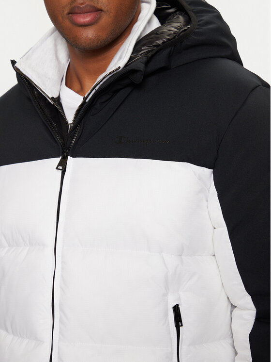 Champion Champion Pūkinė striukė 220345 Balta Regular Fit