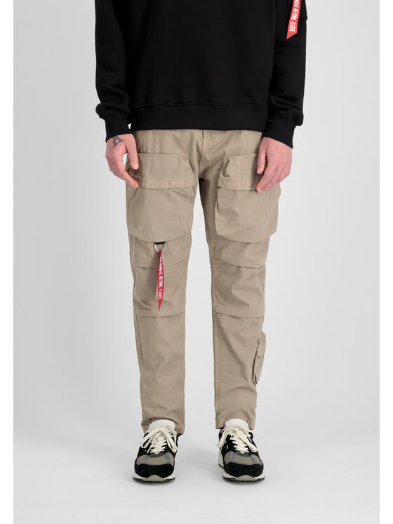 Alpha Industries Alpha Industries Spodnie cargo Tactical Pant Żółty Tapered Fit