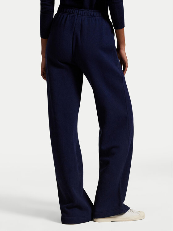 Polo Ralph Lauren Polo Ralph Lauren Teplákové nohavice 211977959001 Tmavomodrá Wide Leg