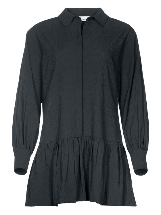 LAURELLA LAURELLA Každodenné šaty 4TU029 Čierna Regular Fit