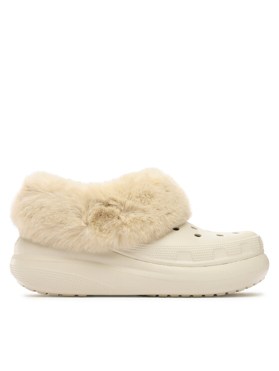 Crocs Šľapky Crocs Furever Crush Clog 208446 Béžová