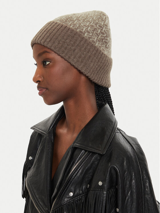 Calvin Klein Calvin Klein Шапкa Monogram Fold K60K612595 Бежевий