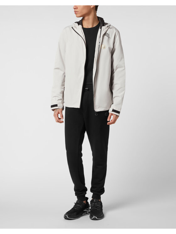 Plein Sport Plein Sport Giacca a vento 24049 Beige Regular Fit