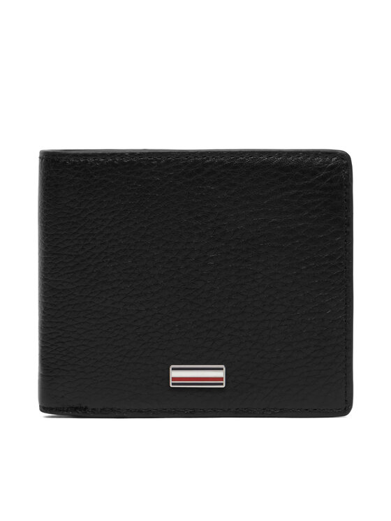 Tommy Hilfiger Portofel Th Central Cc Flap And Coin AM0AM14497 Negru