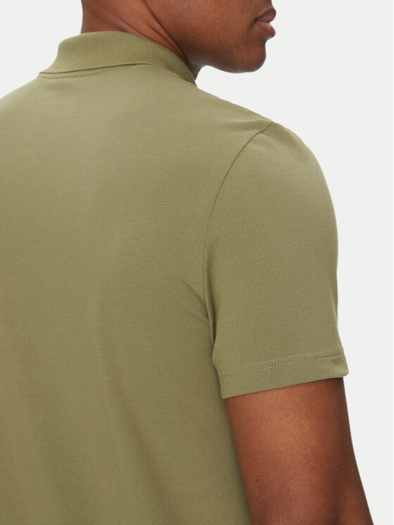 Lacoste Lacoste Polo DH5522 Kaki Regular Fit