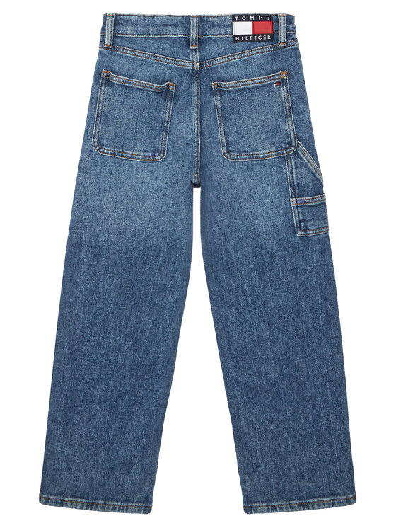 Tommy Hilfiger Tommy Hilfiger Džínsy KB0KB10343 Modrá Baggy Fit