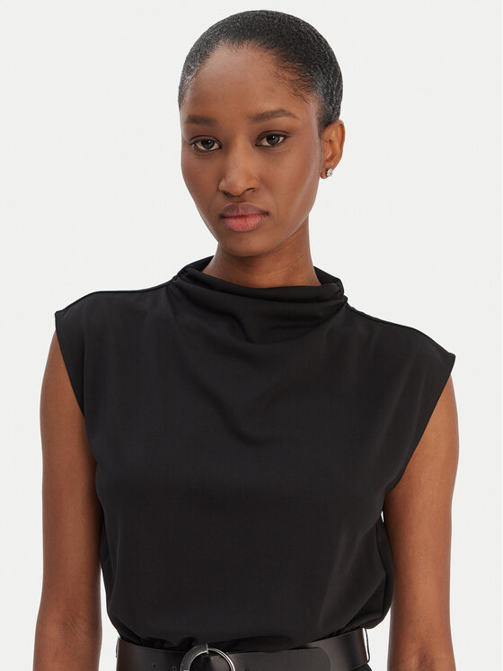 DKNY DKNY Hétköznapi ruha DD5J2P42 Fekete Regular Fit