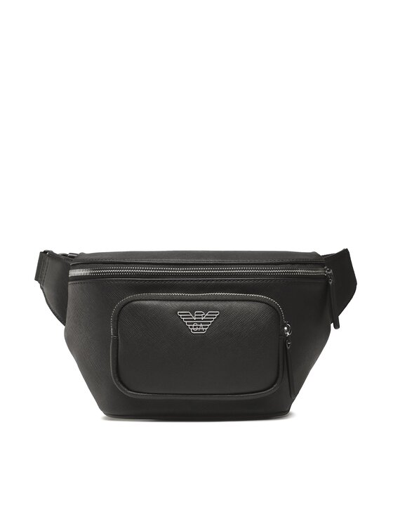 Saszetka nerka Emporio Armani, Czarna, Y4O238 Y138E 81072