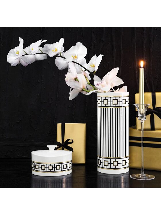 Villeroy & Boch Villeroy & Boch Wazon MetroChic Gifts Villeroy & Boch Biały