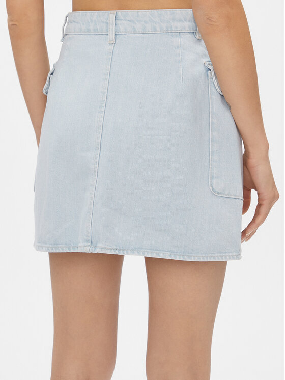 Custommade Custommade Jeans suknja Riana 999448941 Svijetloplava Regular Fit