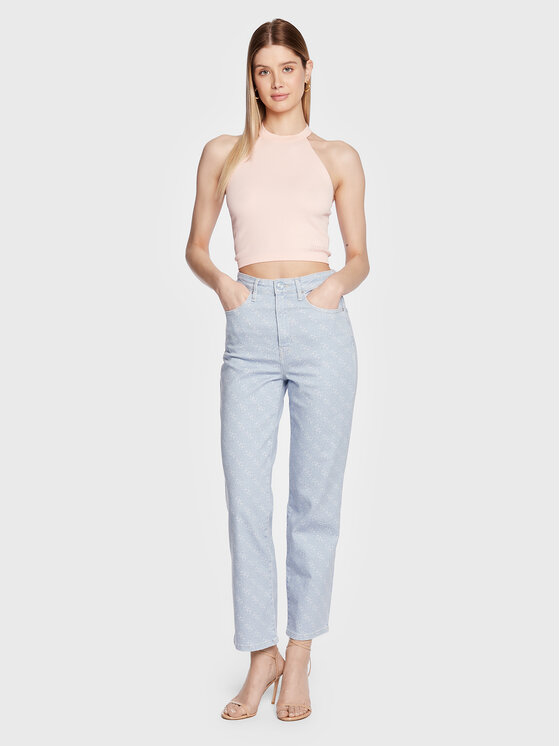 Top Tori W3GZ02 Z2ZN0 Rosa Slim Fit