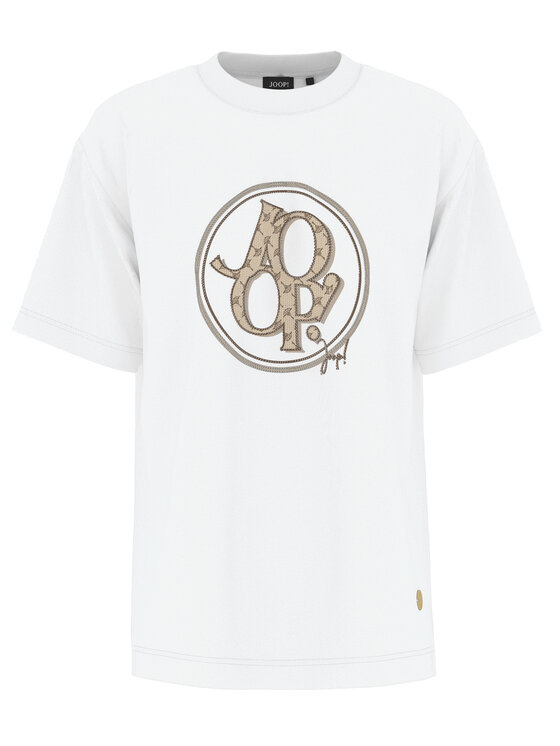 JOOP! JOOP! T-Shirt 58 252JE58Tashi 30046236 Biały Regular Fit