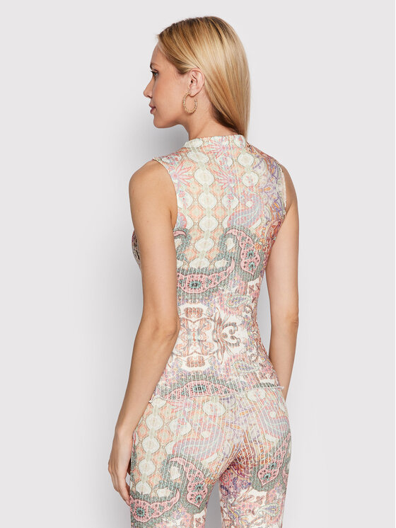 Top W2YP14 KB7I0 Multicolore Slim Fit