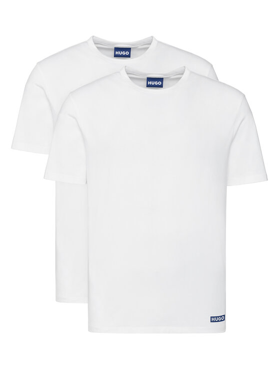 HUGO HUGO Set de tricouri﻿ Naolo 50546933 Alb Regular Fit
