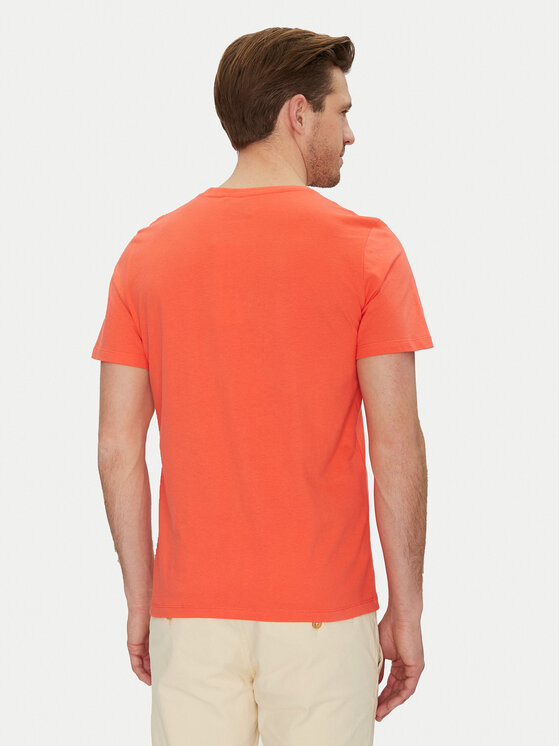 Blend Blend Tričko 20717758 Oranžová Regular Fit