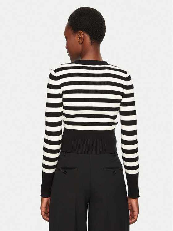 Fracomina Fracomina Kardigāns FS24WT8005K459N8 Melns Slim Fit