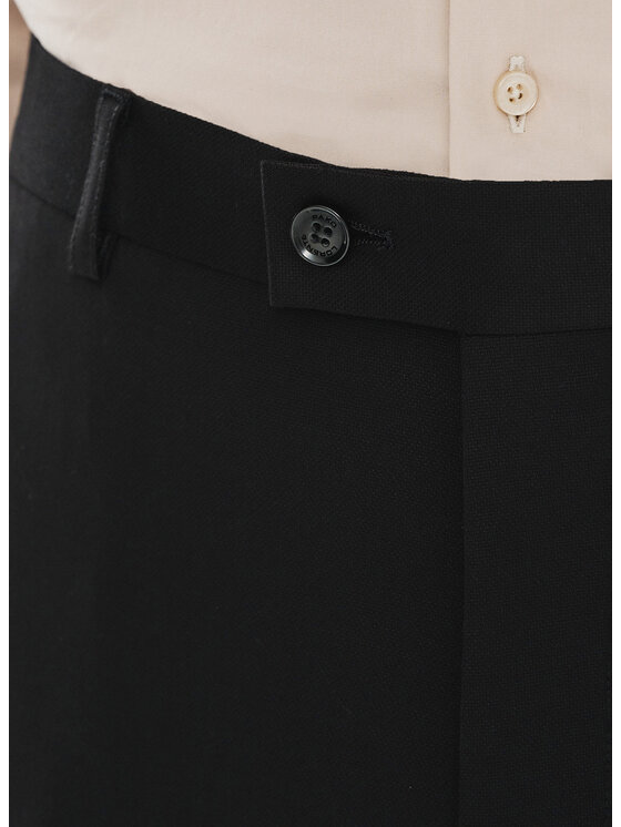 Pako Lorente Pako Lorente Spodnie garniturowe P24WF-6G-019 Czarny Slim Fit