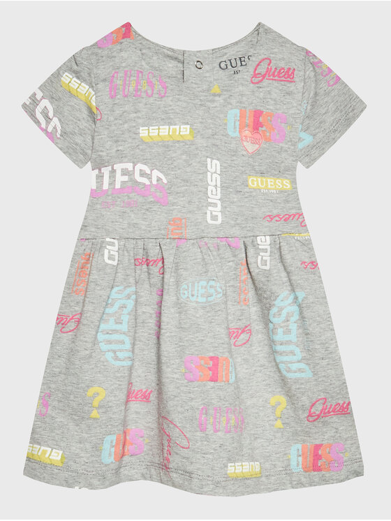Guess Guess Ежедневна рокля A3RK00 J1313 Сив Regular Fit