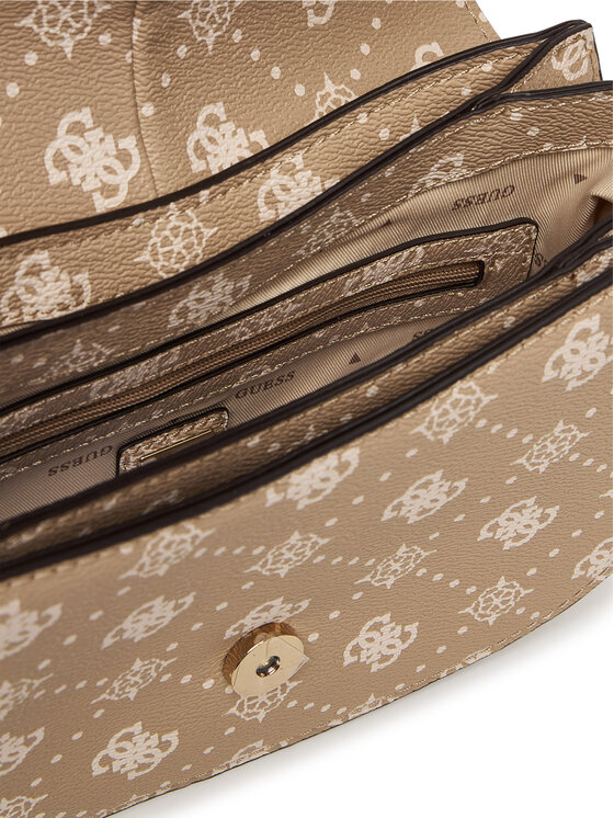 Guess Guess Geantă Carrie Logo HWGP98 98200 Bej