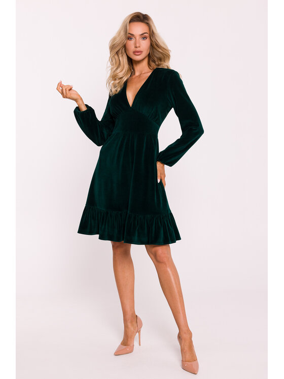 Made of Emotion Made of Emotion Abito da sera M826 Verde Premium Fit