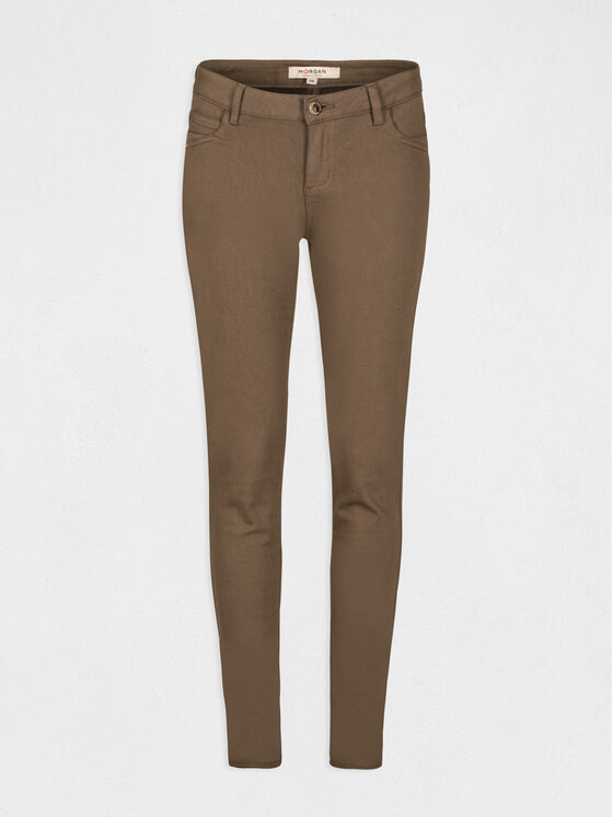 Morgan Morgan Jeans hlače 211-PETRA Zelena Skinny Fit