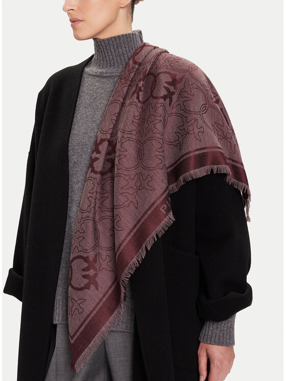 PINKO PINKO Хустка 106017 A2ZH Бордовий