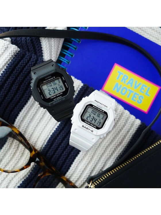 Casio Casio Zegarek BGD-5650-7ER Biały