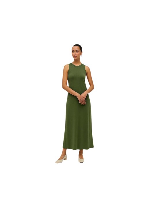 ONLY ONLY Vestito estivo Onlmay life ls long dress Verde Regular Fit