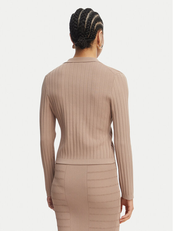 Guess Guess Kardigan W5YR11 Z0130 Bež Regular Fit