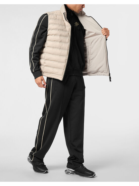Plein Sport Plein Sport Gilet 23999 Beige Regular Fit