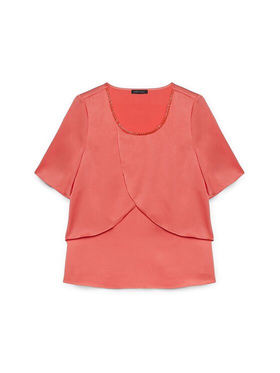 Fiorella Rubino Fiorella Rubino Blusa 2726T002212N016 Arancione Regular Fit