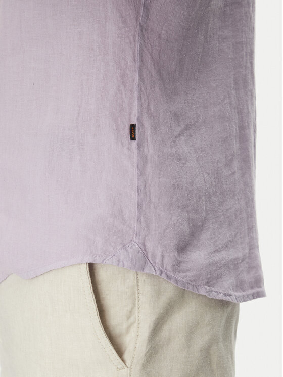 BOSS BOSS Camicia 50537382 Viola Regular Fit