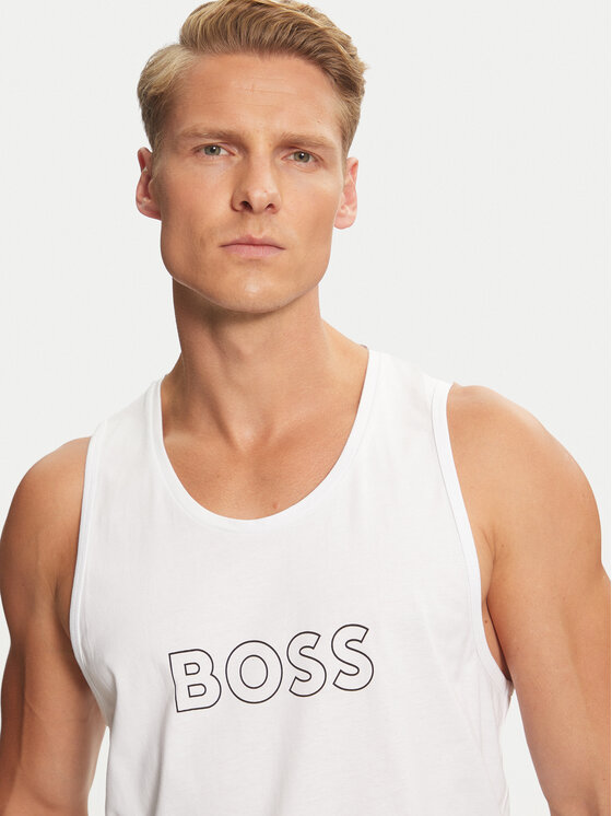 BOSS Boss Tank top 50491711 Bijela Regular Fit