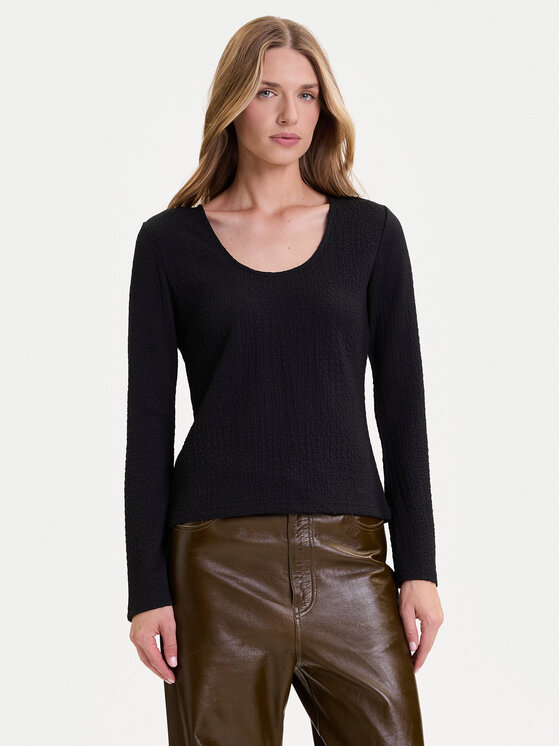 Vero Moda Vero Moda Halenka Cille 10334657 Černá Slim Fit