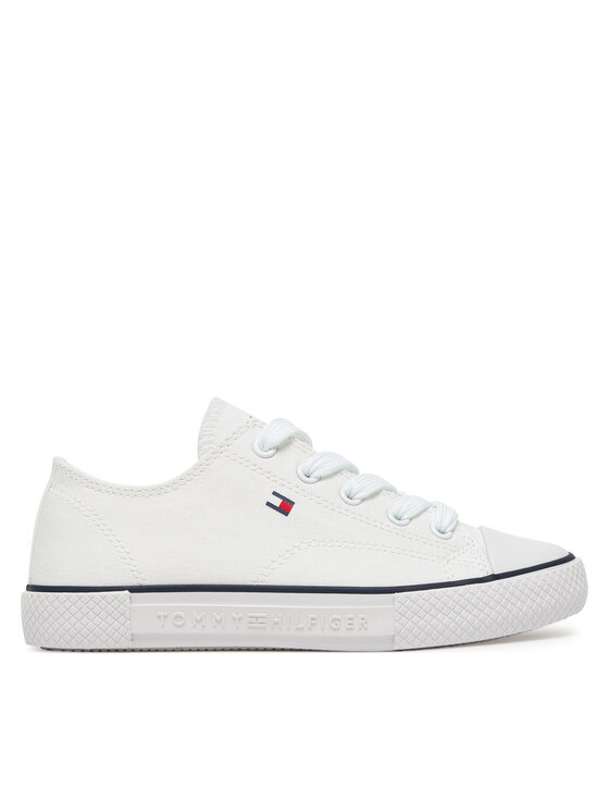Tommy Hilfiger Tommy Hilfiger Teniși T3X9-33846-0890100 Alb