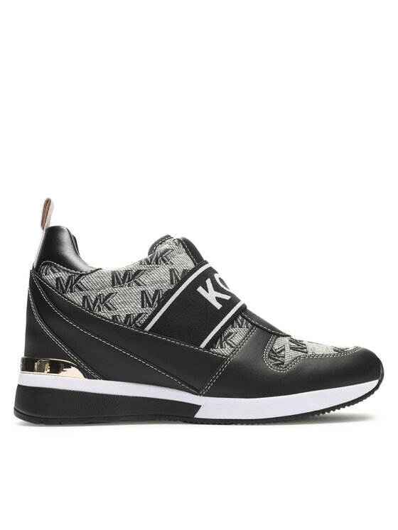 MICHAEL Michael Kors MICHAEL Michael Kors Laisvalaikio batai Maven Slip On Trainer 43F3MVFP2Y Juoda