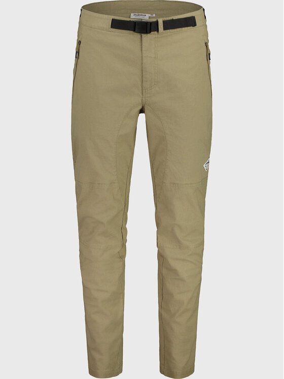 Maloja Pantaloni din material MazzoneM. 35535-1-8675 Maro Regular Fit