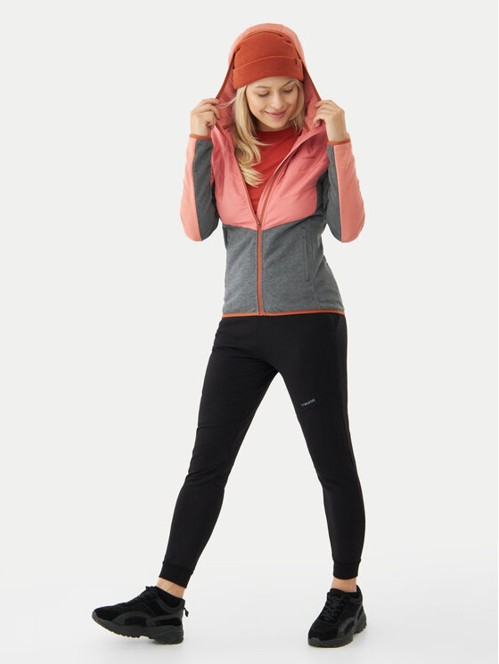 Viking Viking Kurtka przejściowa Bamboo Creek Hoodie Lady 750/25/3210 Różowy Regular Fit