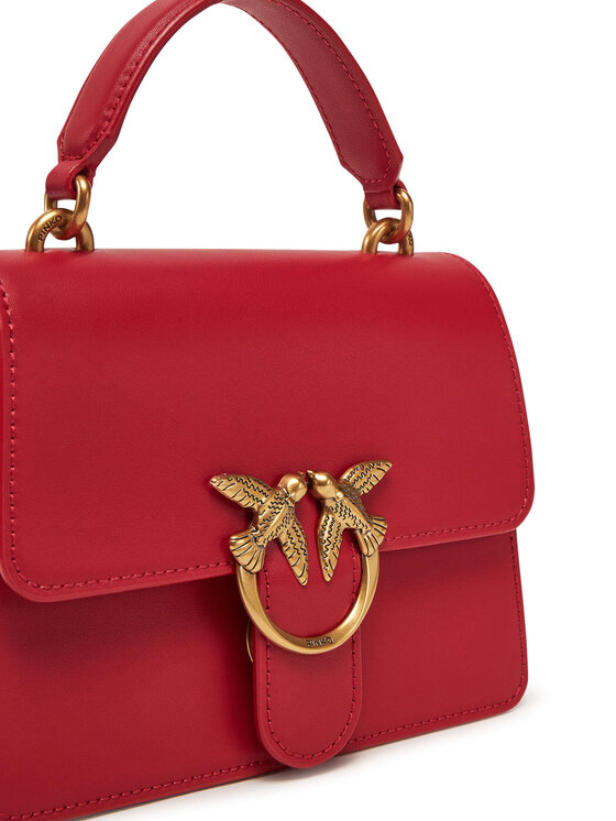 PINKO PINKO Käekott Love One Top Handle Mini Light PE 25 PLTT 100071 A0F1 Punane