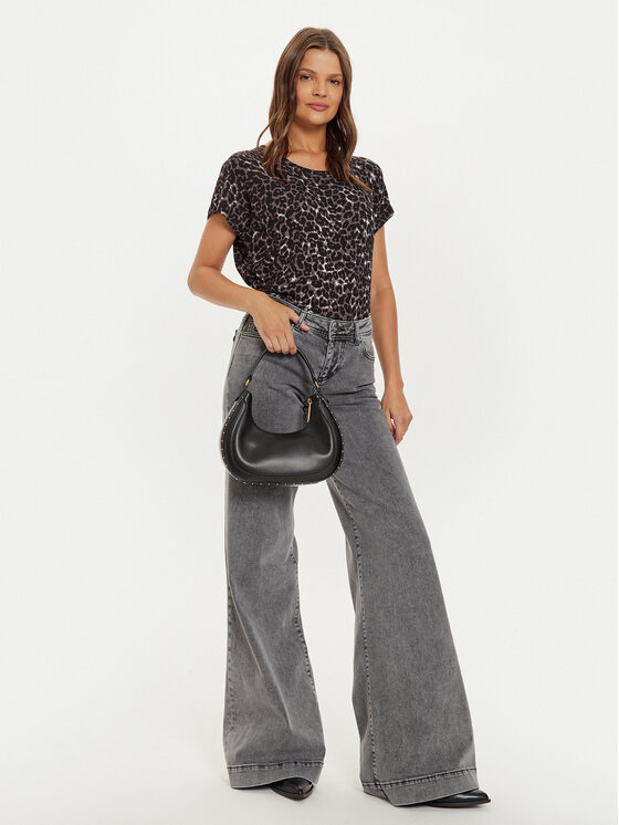 ONLY ONLY Póló 15344399 Szürke Regular Fit