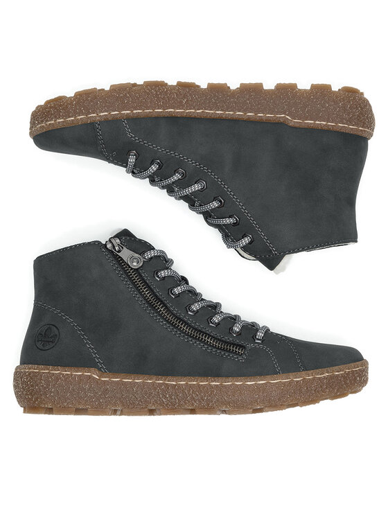 Rieker Rieker Μποτάκια N1020-45 Γκρι