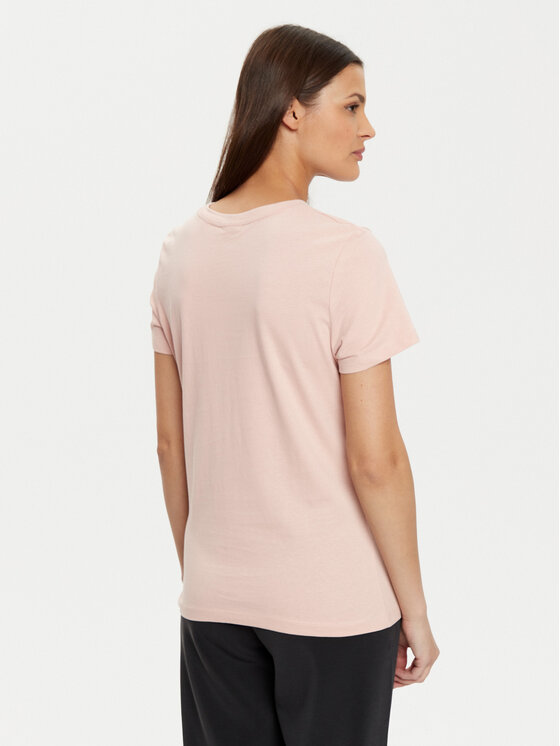 Guess Guess T-Shirt V5RI06 I3Z14 Różowy Regular Fit
