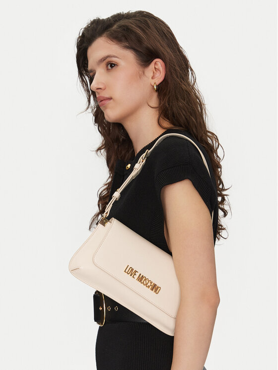 LOVE MOSCHINO LOVE MOSCHINO Torbica JC4058PP1MLO0110 Écru