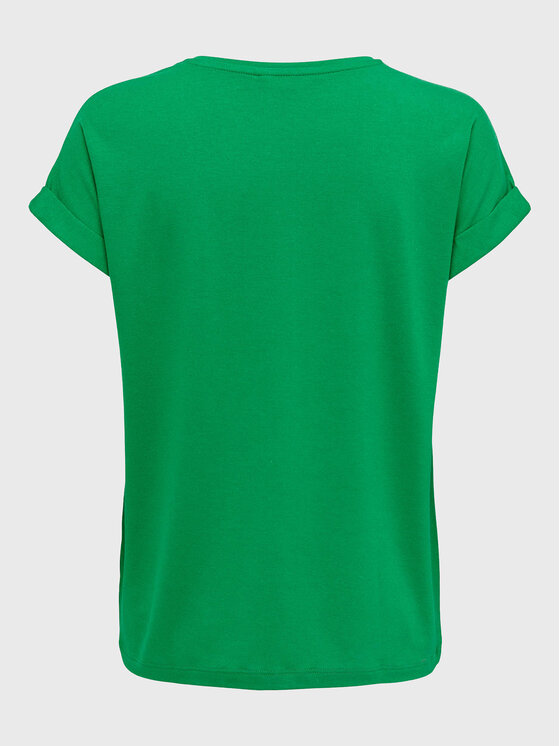 ONLY ONLY T-Shirt 15106662 Zielony Regular Fit