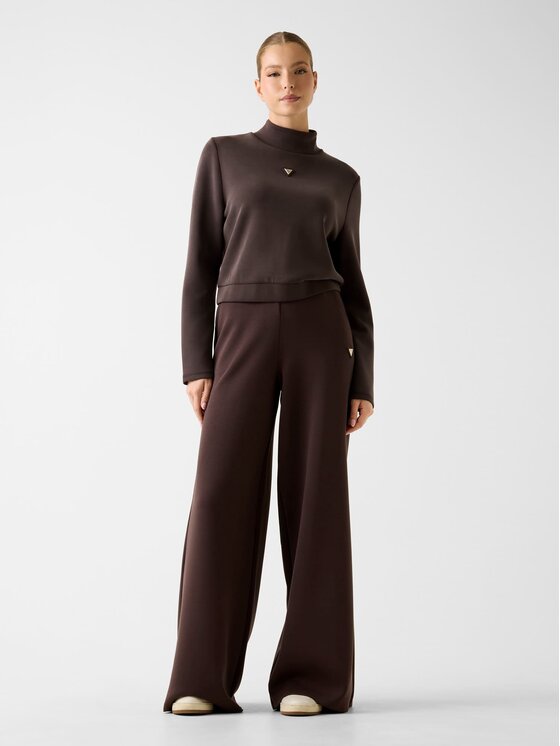 Guess Guess Світшот V4YQ05 KCAY2 Коричневий Regular Fit