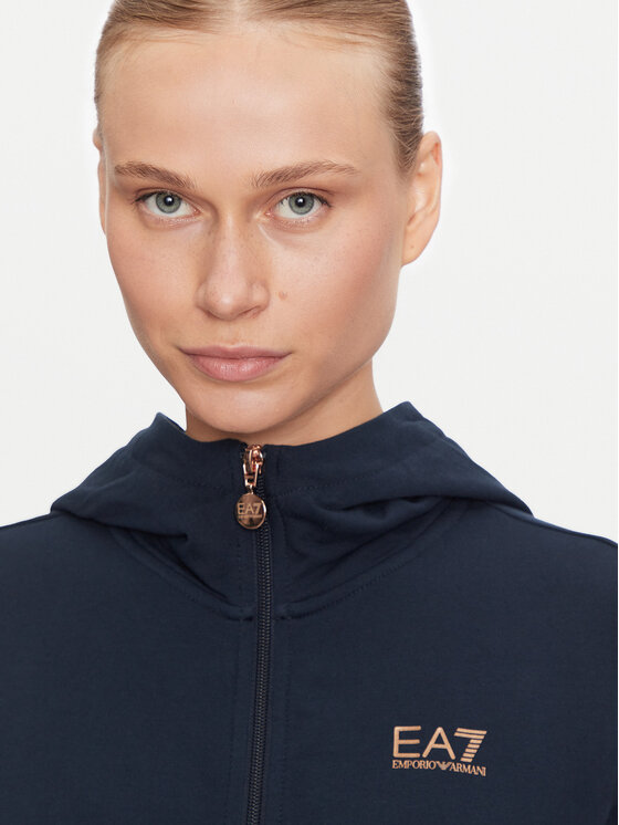 EA7 Emporio Armani EA7 Emporio Armani Суитшърт 6DTM10 TJZEZ Тъмносин Regular Fit